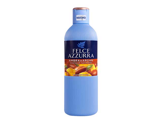 Felce azz.bagno 650ml ambra&argan $