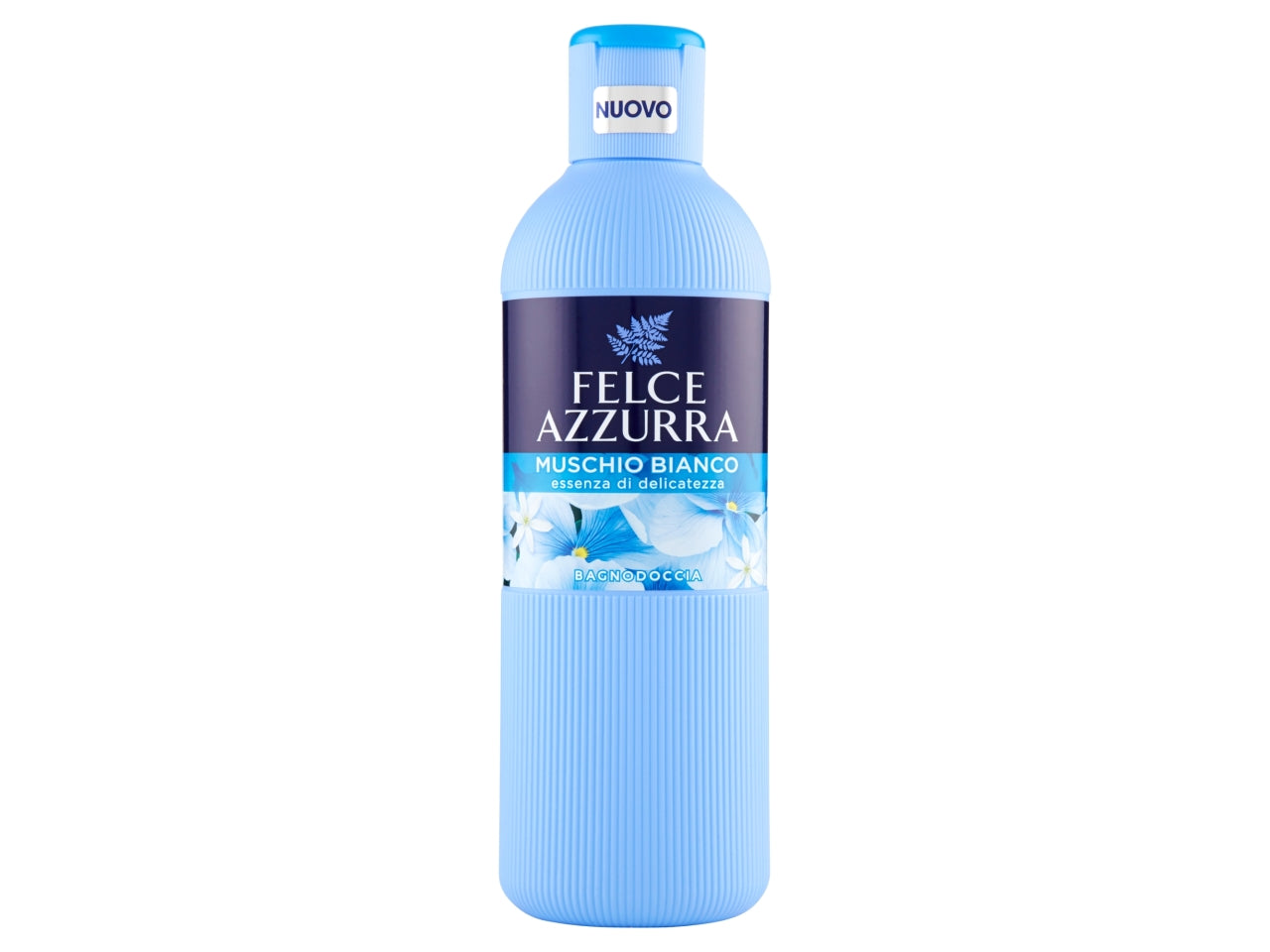 Bagnodoccia Felce Azzurra Muschio Bianco 650ml - Morbidezza e Profumo, Dermatologicamente Testato, Made in Italy$