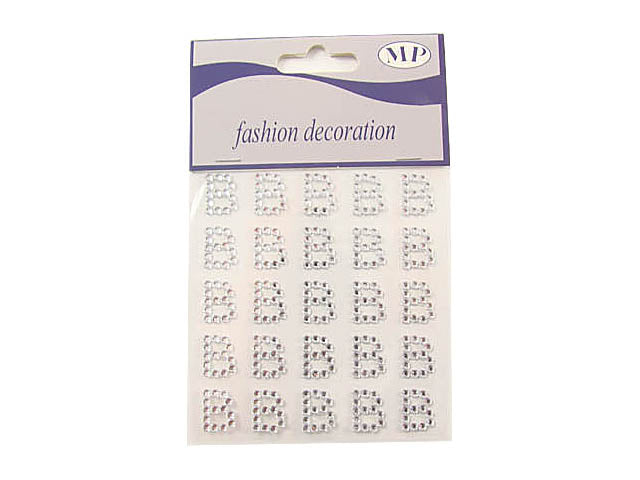 Lettere adesive 25 pezzi b t029b