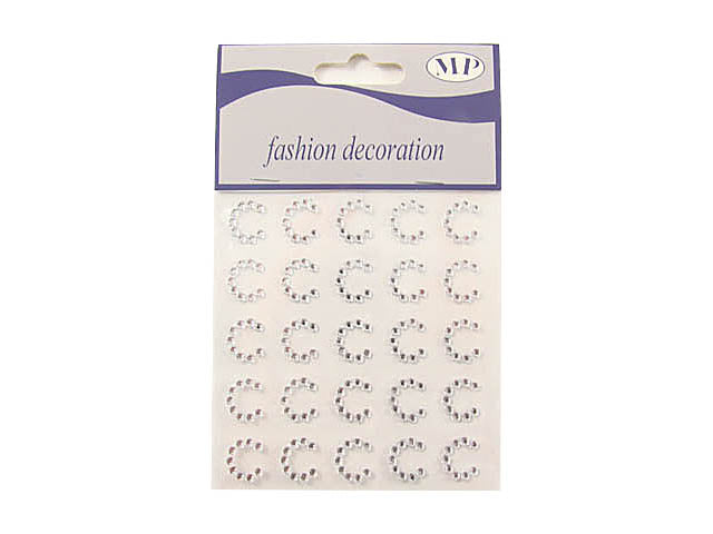 Lettere adesive 25 pezzi c t029c