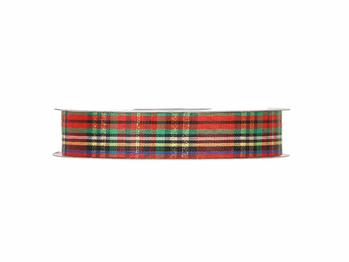 Nastro scozzese 2,5x45mt rosso/verde