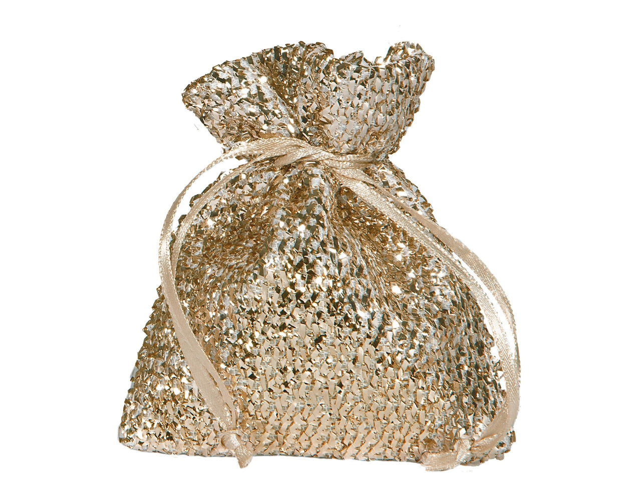 Bustina porta confetti new year`s eve misura 10xh14cm colore champagne
