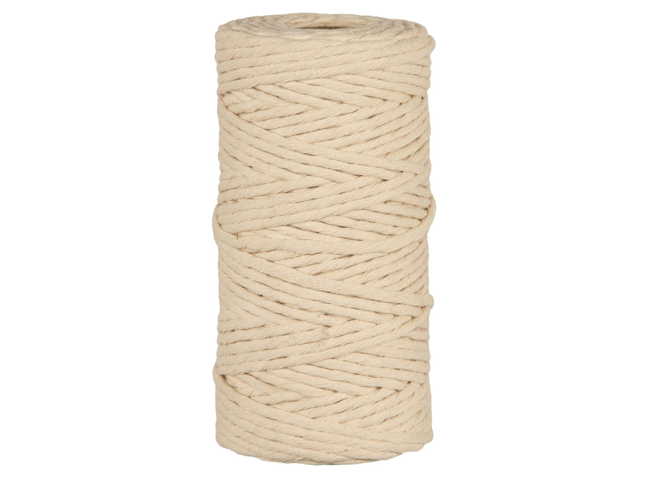 Filato di cotone riciclato misura mm5x100mt 300gr naturale