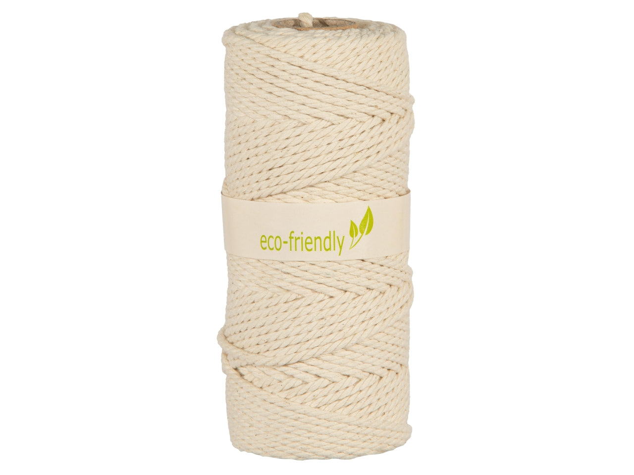 Filato di cotone misura mm3x66mt 200gr naturale