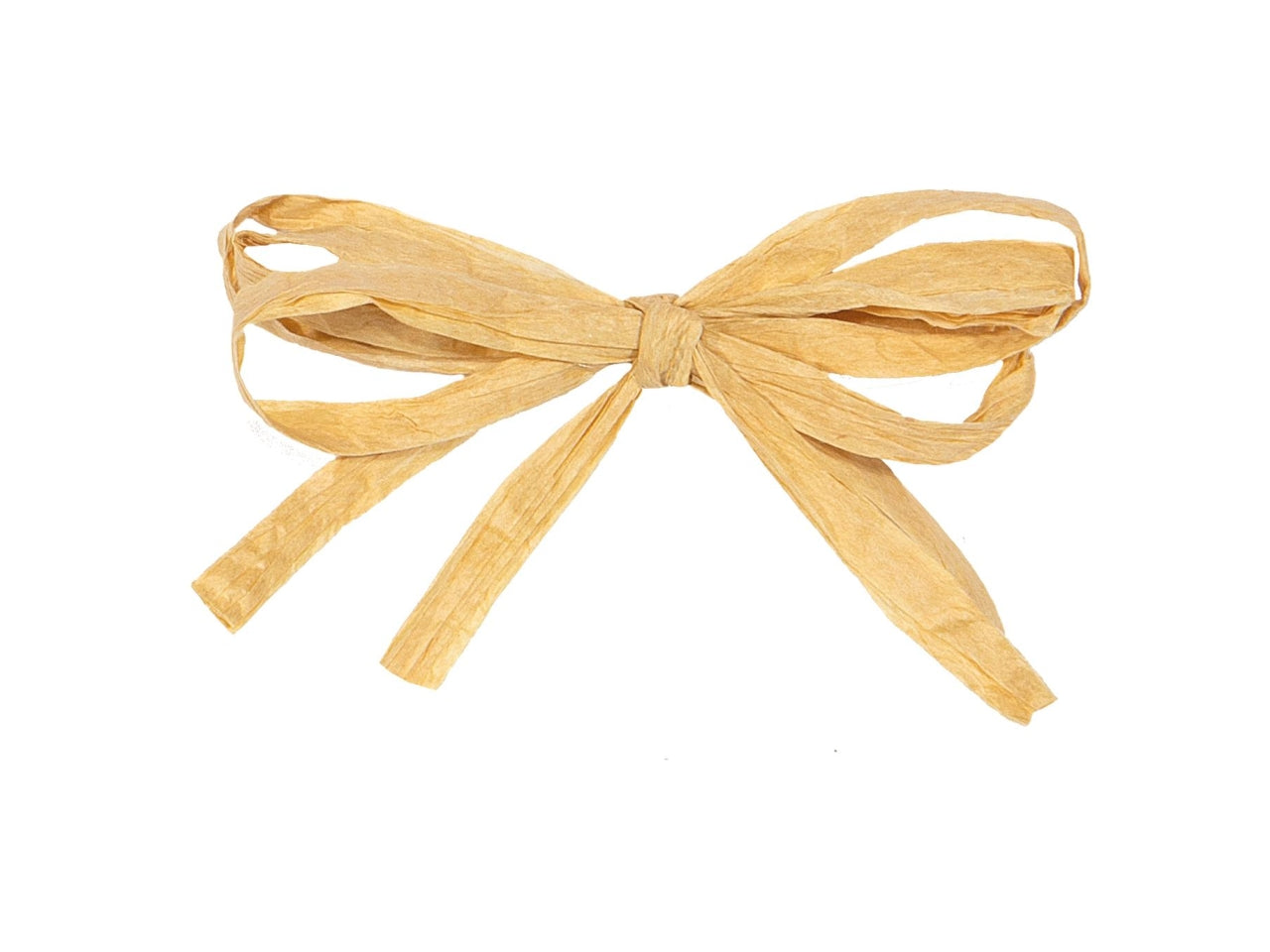 Chiudipacco fiocco in raphia la confezione comprende 40 fiocchi misura 75mm naturale