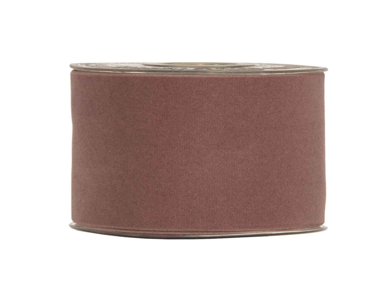 Nastro regalo in velluto doppio color malva 6,3cm x 7m - Piovaccari