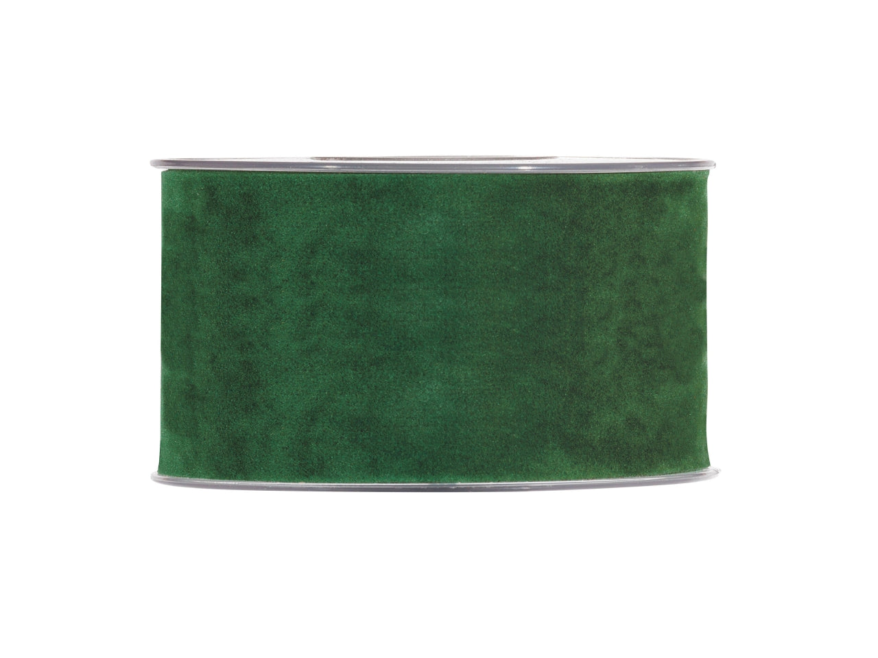 Nastro doppio velluto 6,3cmx7mt verde scuro