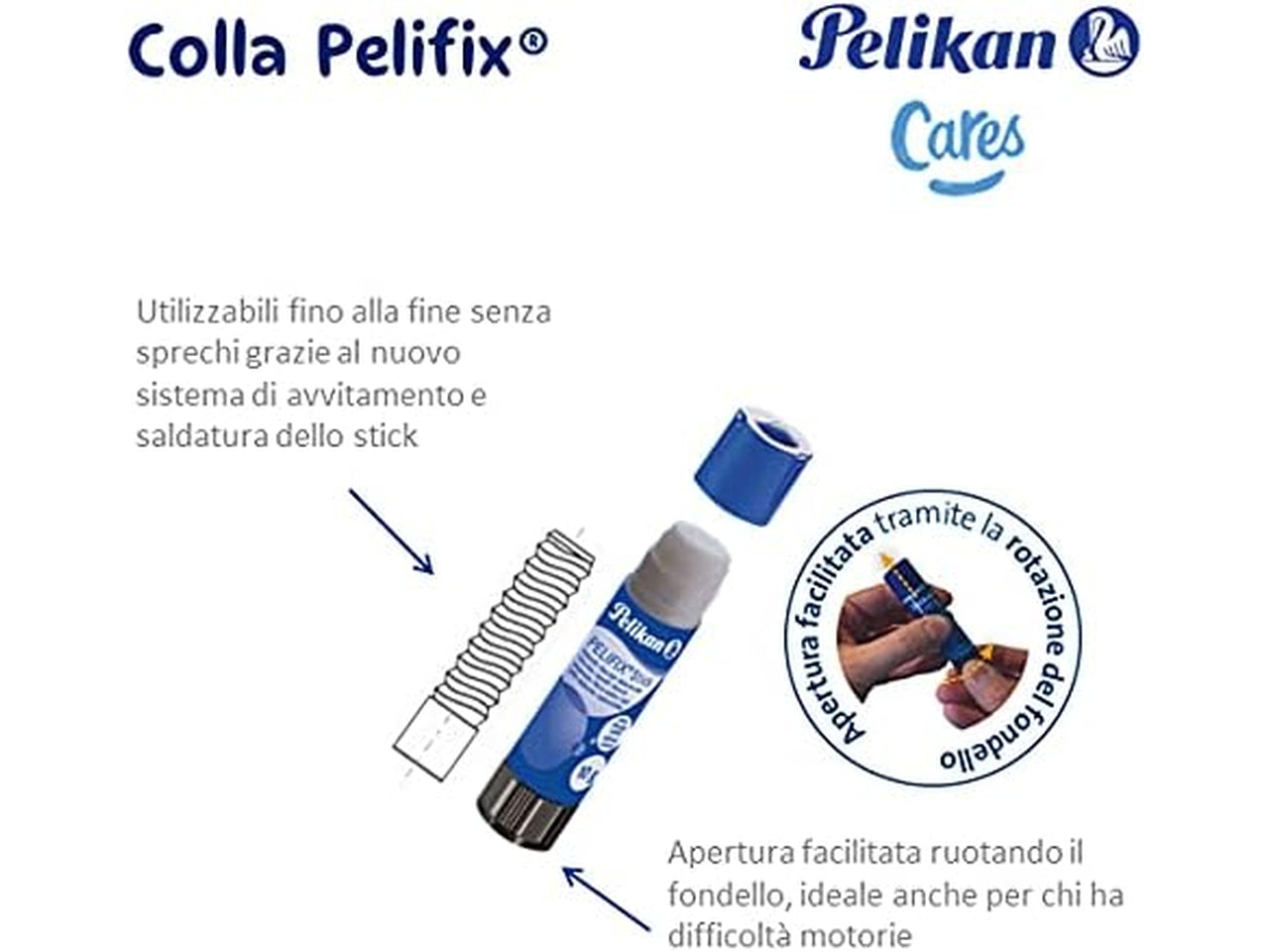 Colla stick 20 pezzi 20 gr Pelikan