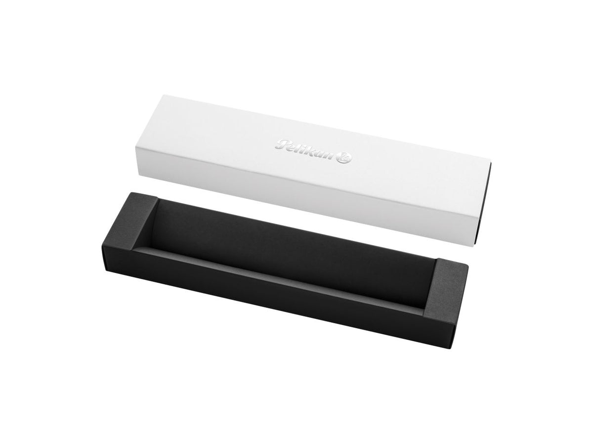 Penna a sfera jazz elegance colore silver in astuccio regalo