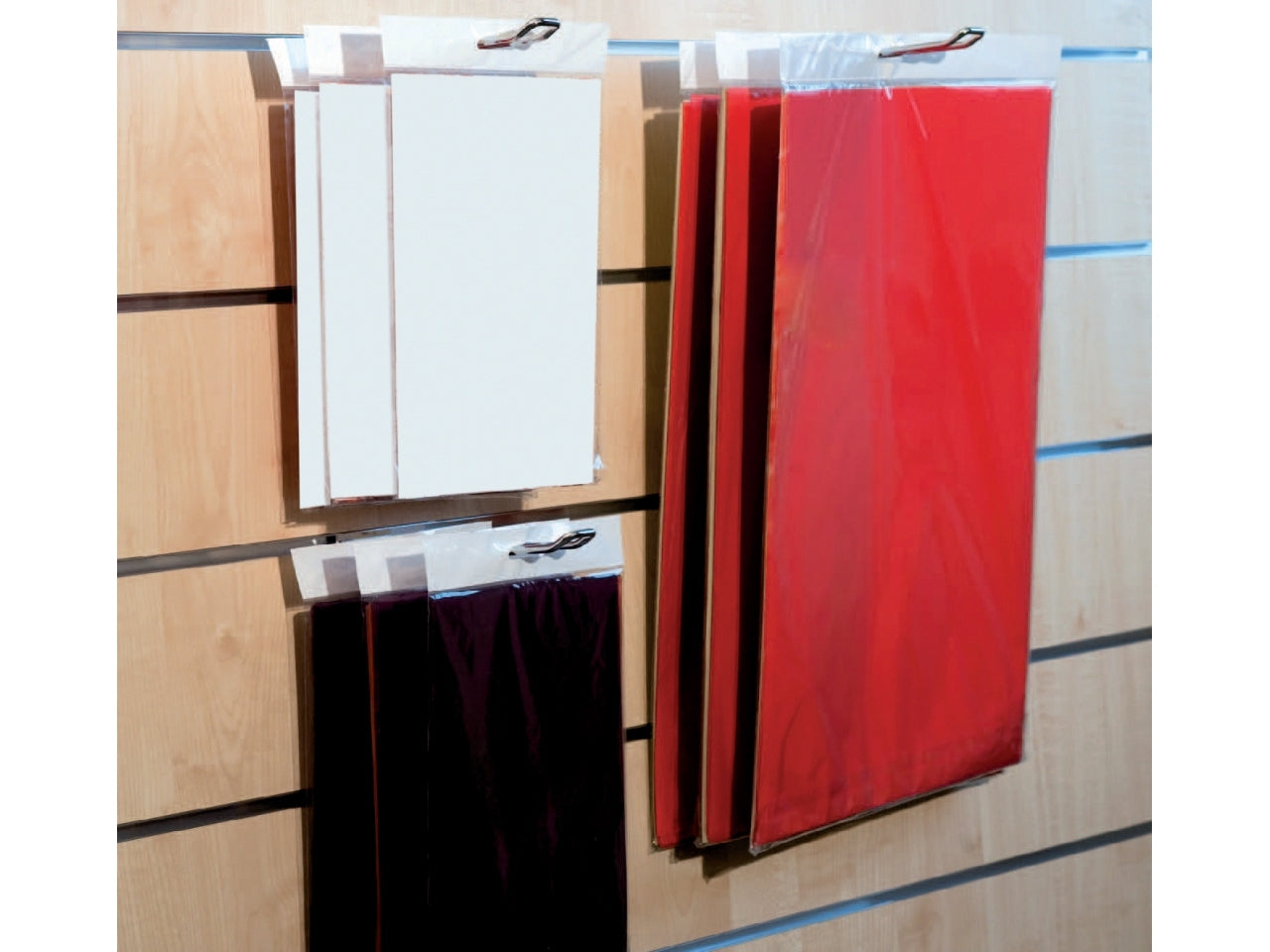 Buste euroforo trasparente neutro misura 17,5x25,5+3+3 - la confezione comprende 50 buste