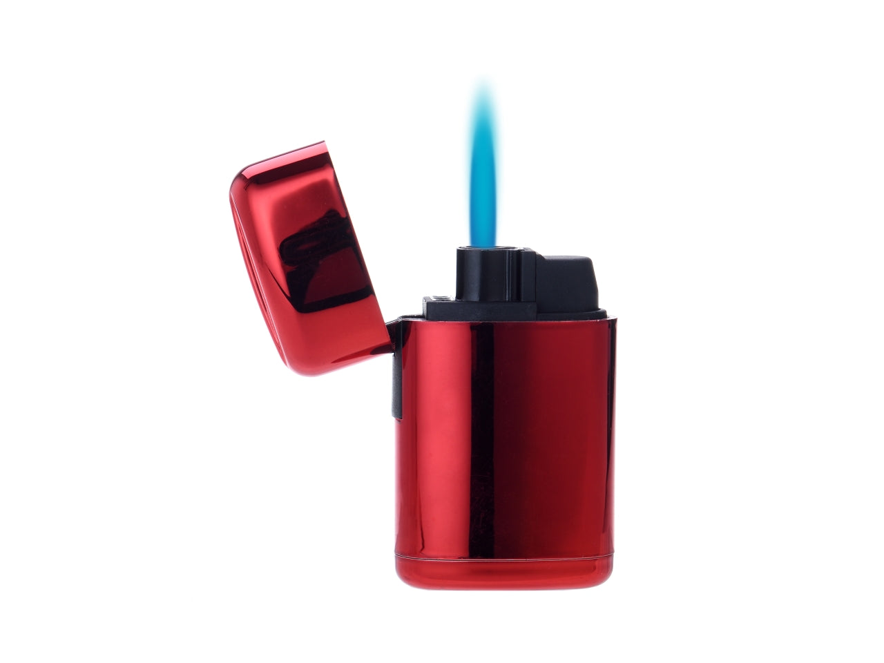 Prof accendino a specchio con fiamma blu