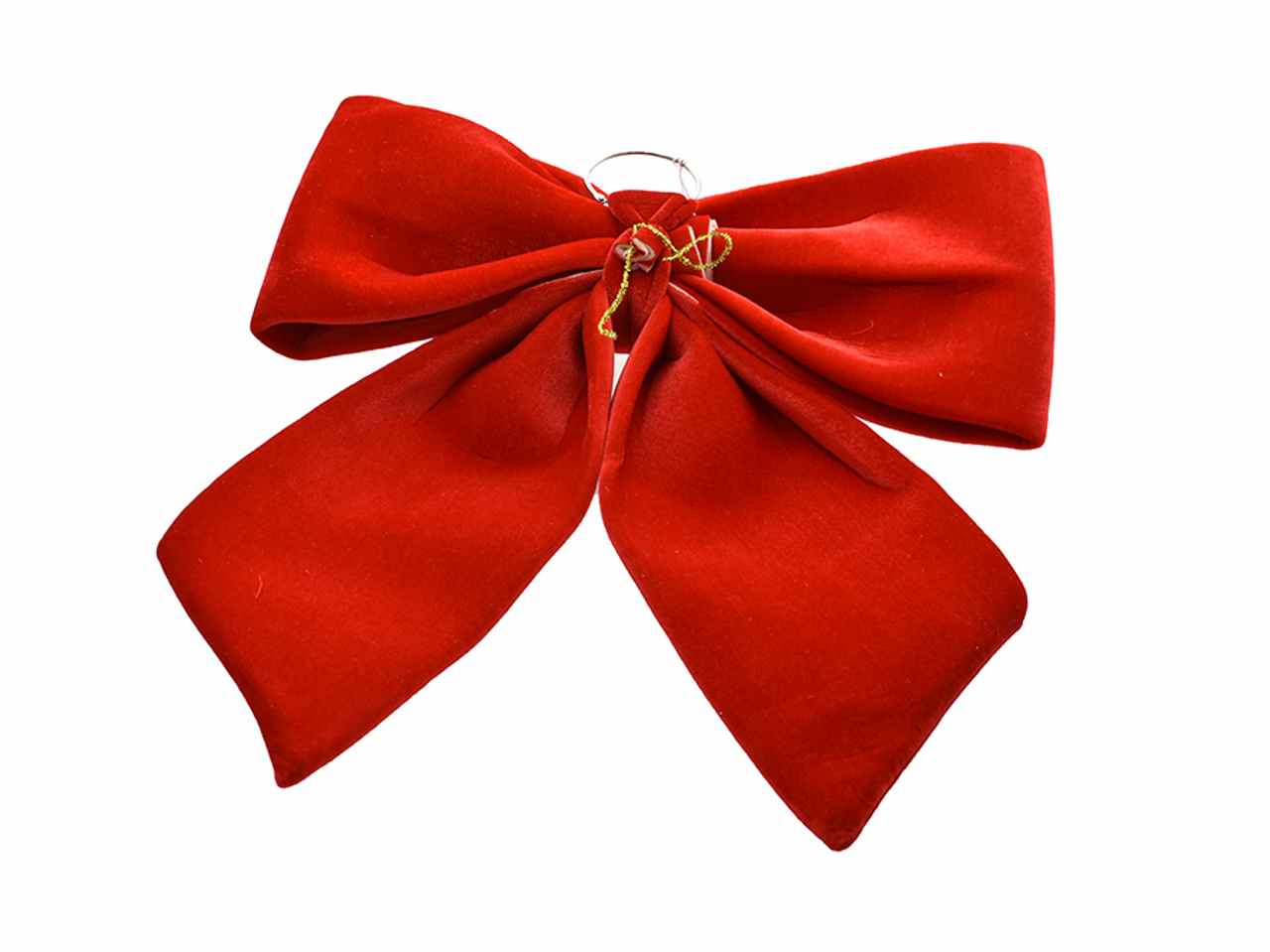 Fiocco imbottito 44x46cm rosso