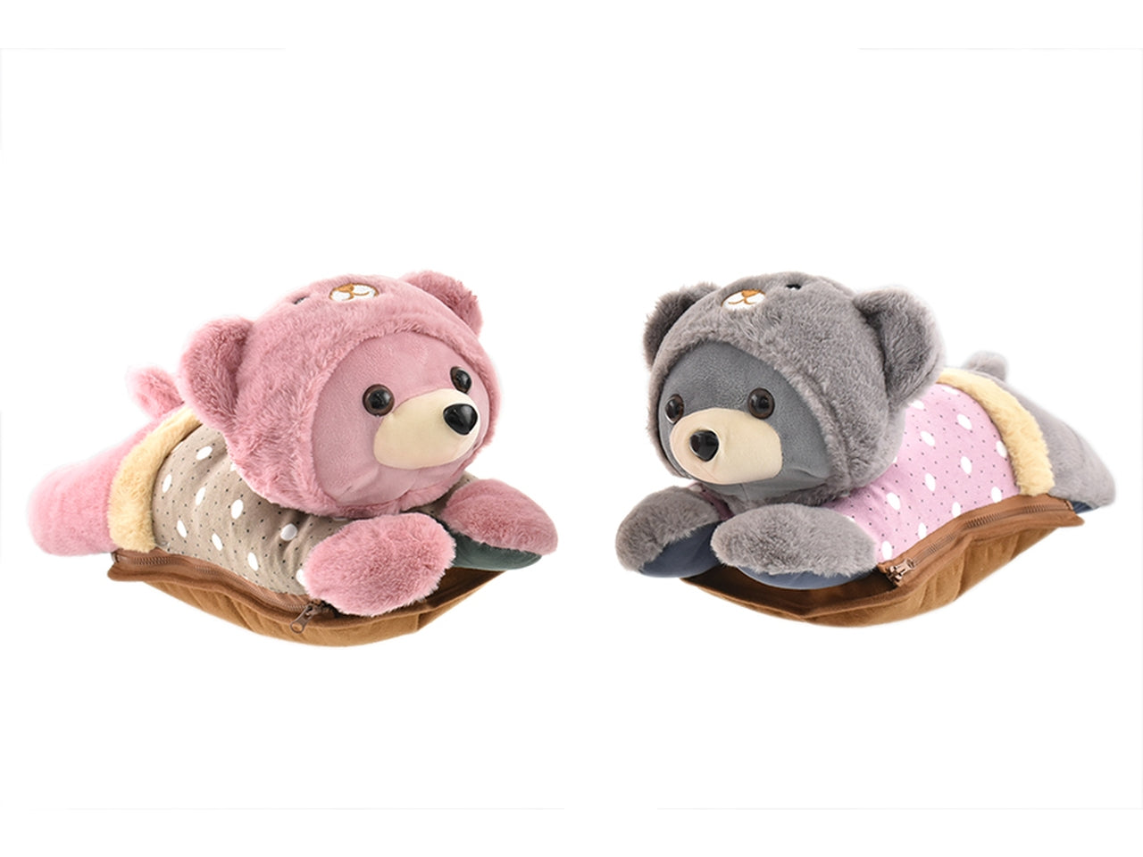 Borsa acqua calda con orsetto 26x19,5cm disponibile in 2 varianti