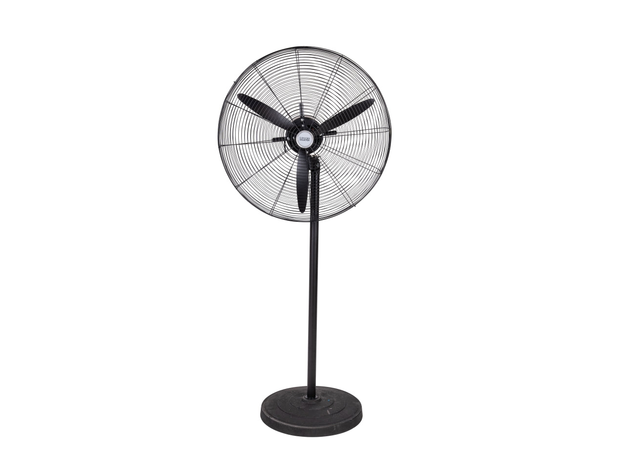 Ventilatore a piantana 150w 76x150cm con base tonda