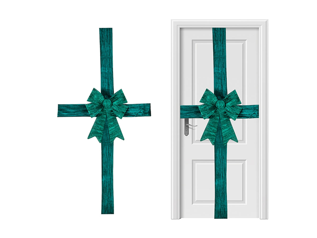 Fiocco dietro porta 49x52cm verde