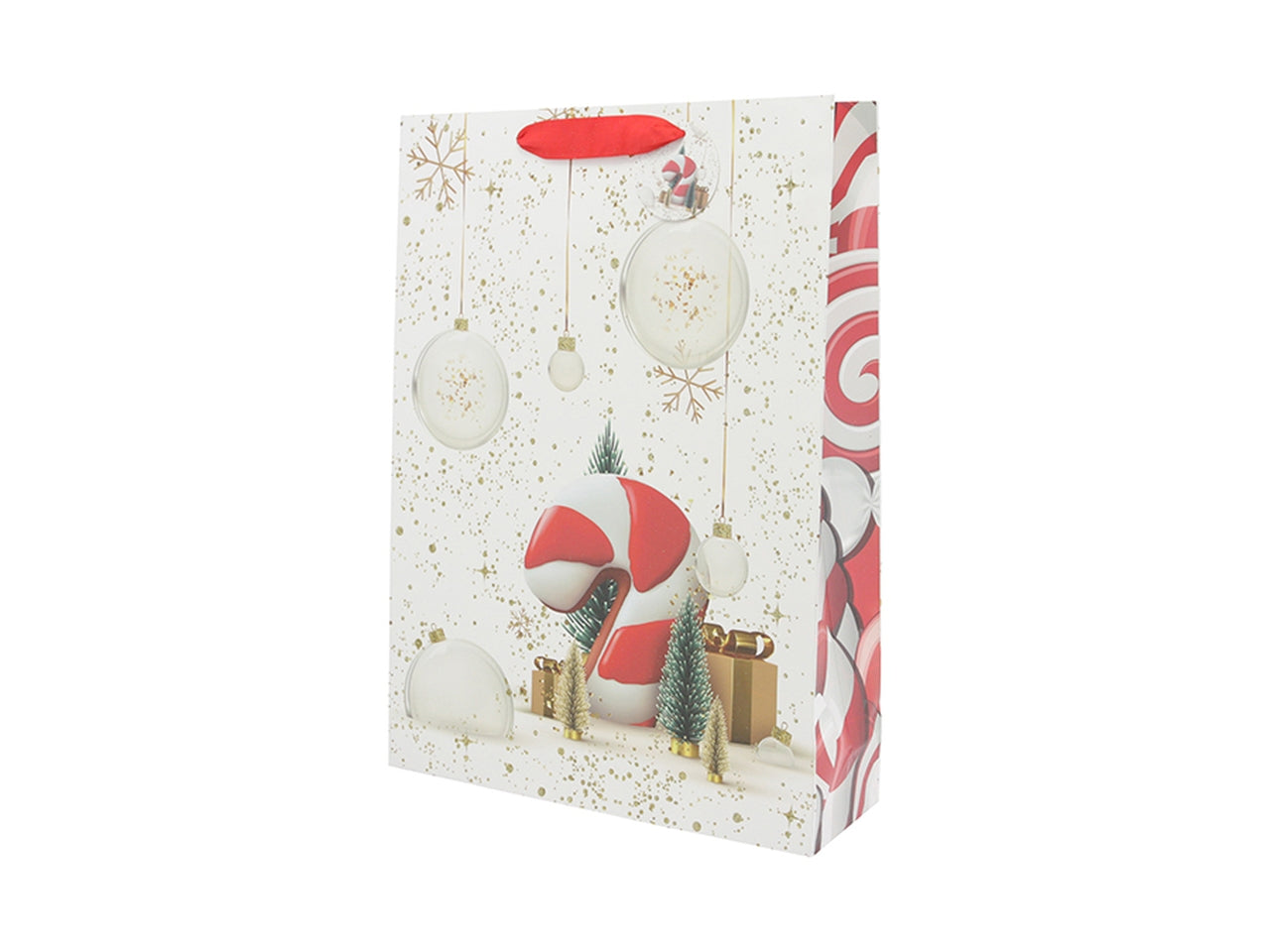 Shopper natalizia 210gr 18x10x23cm