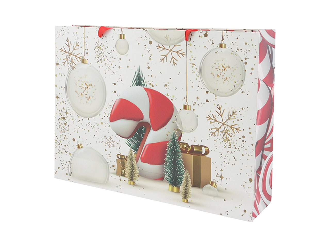 Shopper natalizia 210gr 55x24x40cm