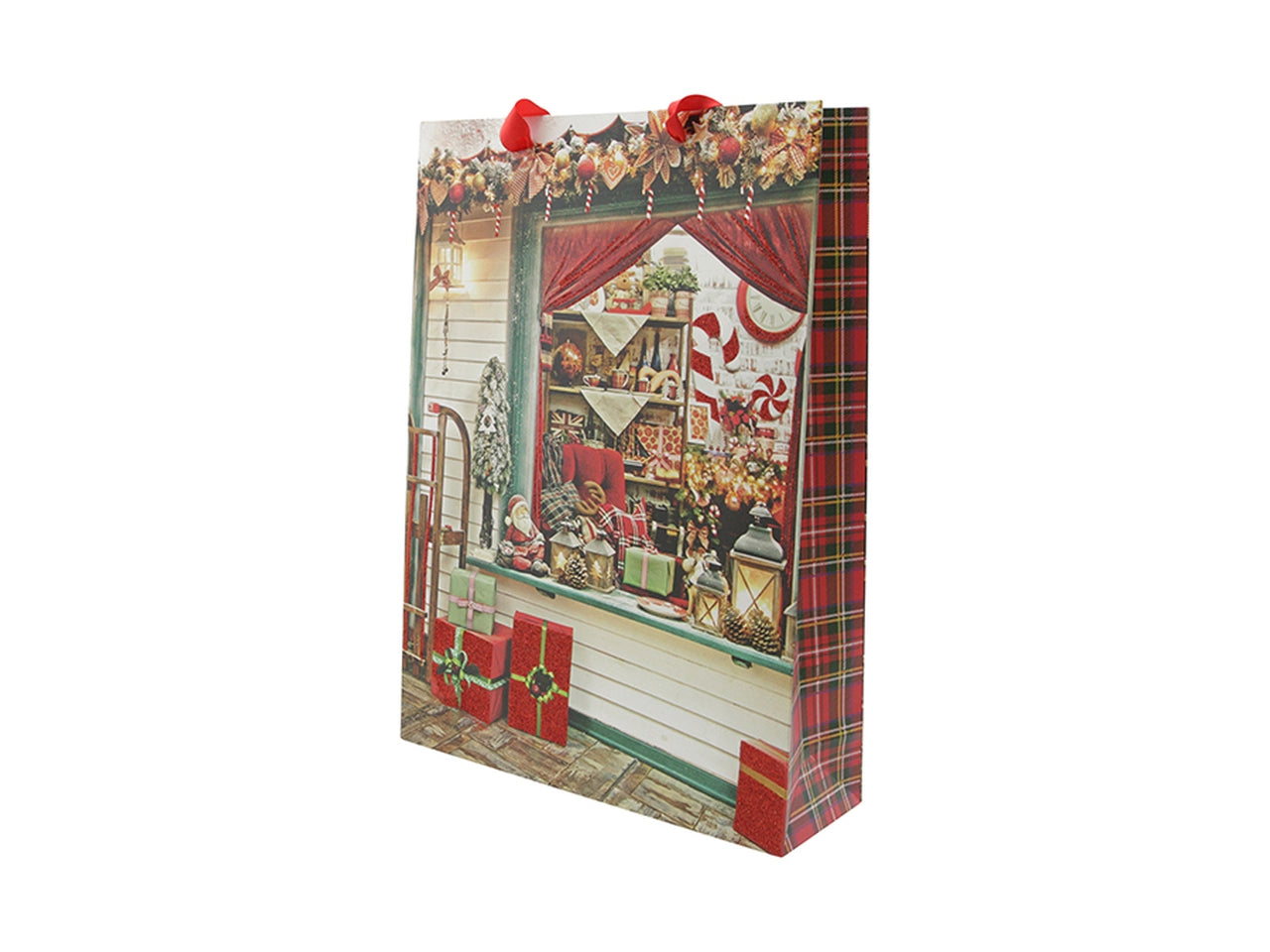 Shopper natalizia 210gr 44x17x61cm