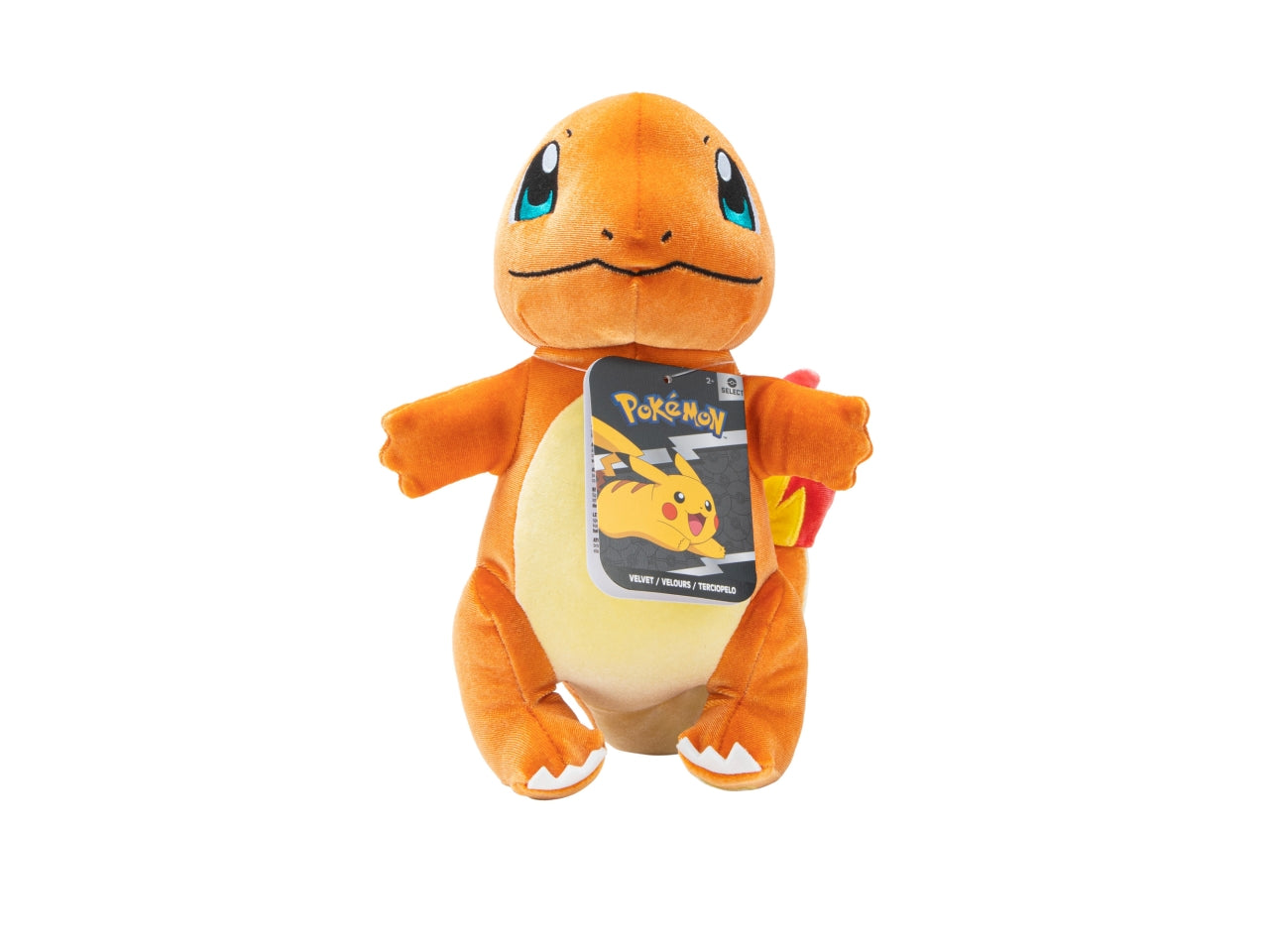 Pokemon peluche 20cm velvet charmander