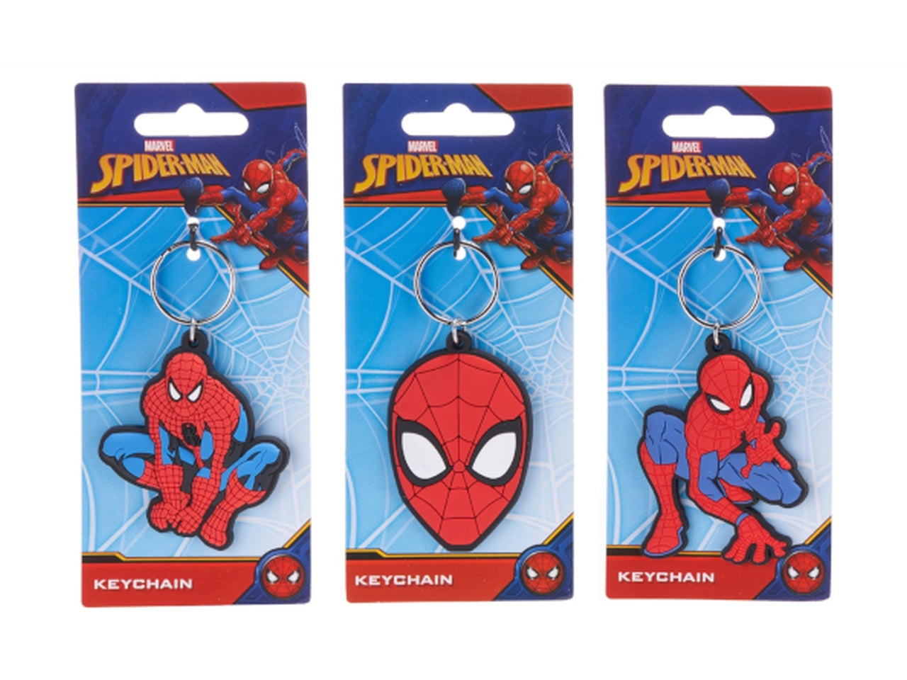 Spiderman portachiavi 2D 5cm