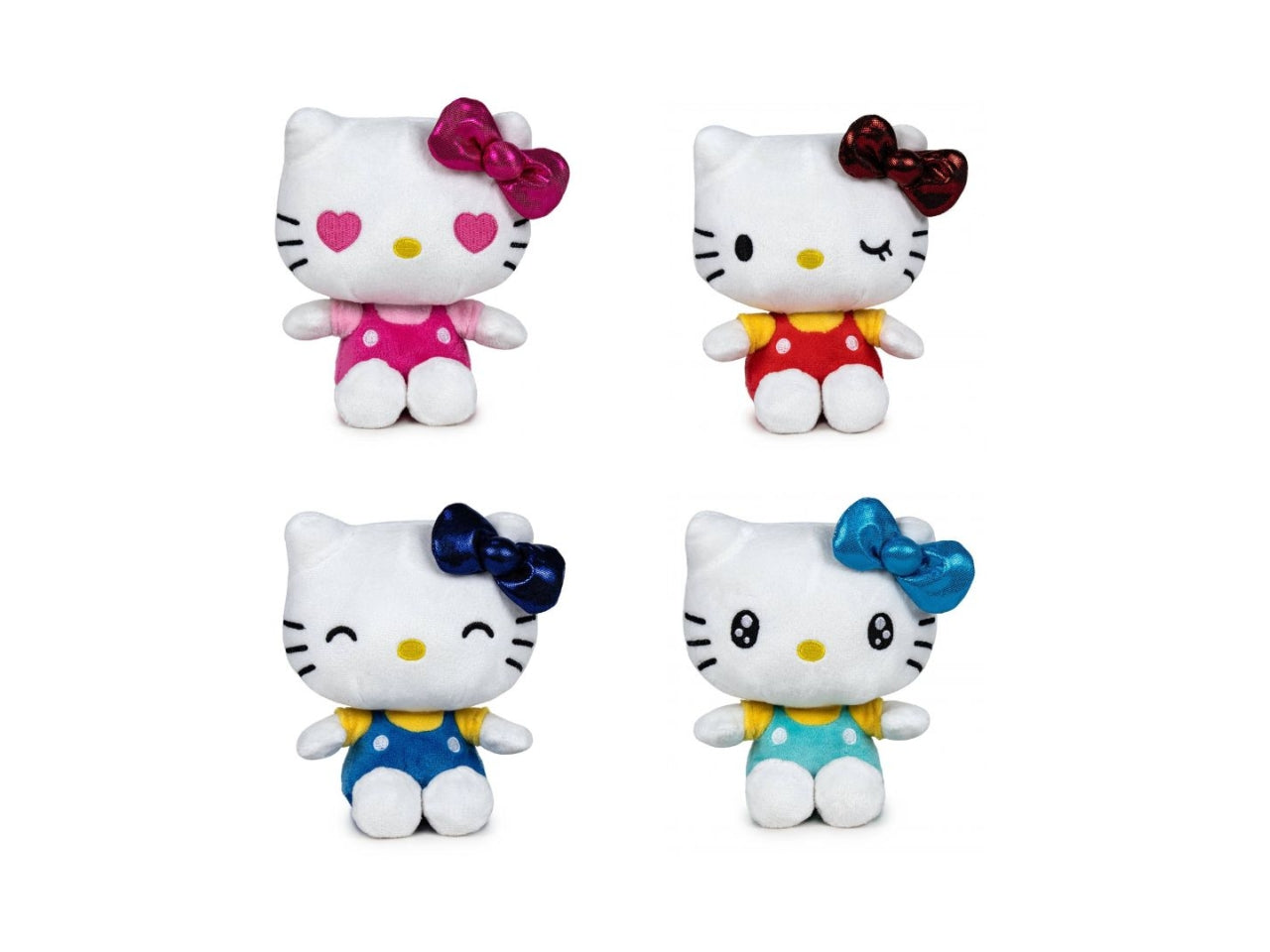 Hello kitty 50esimo anniversario peluche 58cm in 4 assortimenti