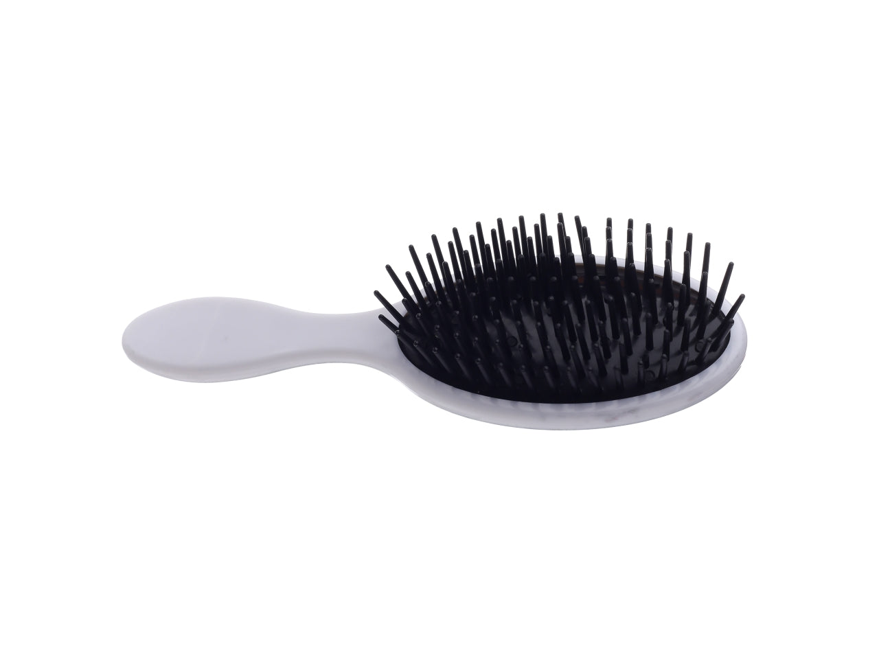 Spazzola per capelli con manico h.17cm con decoro sogno floreale