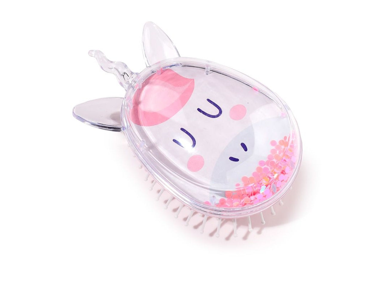 Spazzola per capelli per bambina a forma di unicorno con glitter - Puckator
