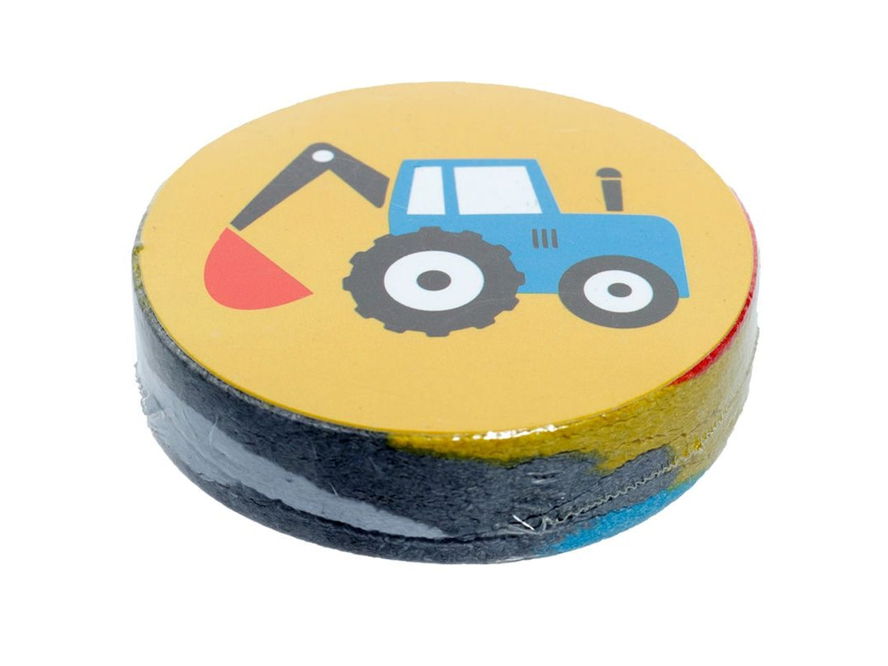 Asciugamano da viaggio compresso trattore, poliestere e cotone 30x30 cm - Puckator