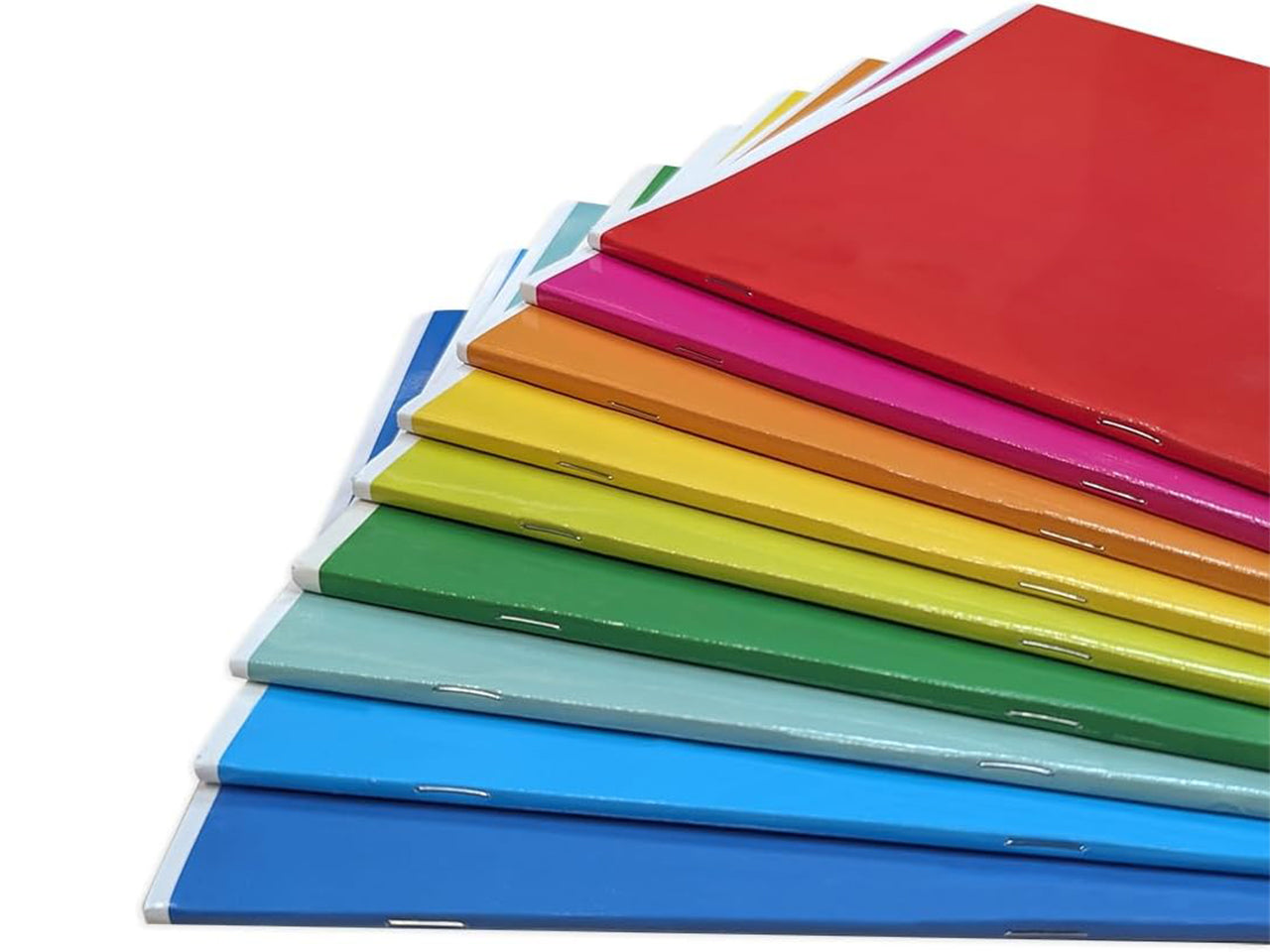 Quaderno maxi rigatura 4m 80gr - assortiti - la confezione comprende 10 pezzi quaderni