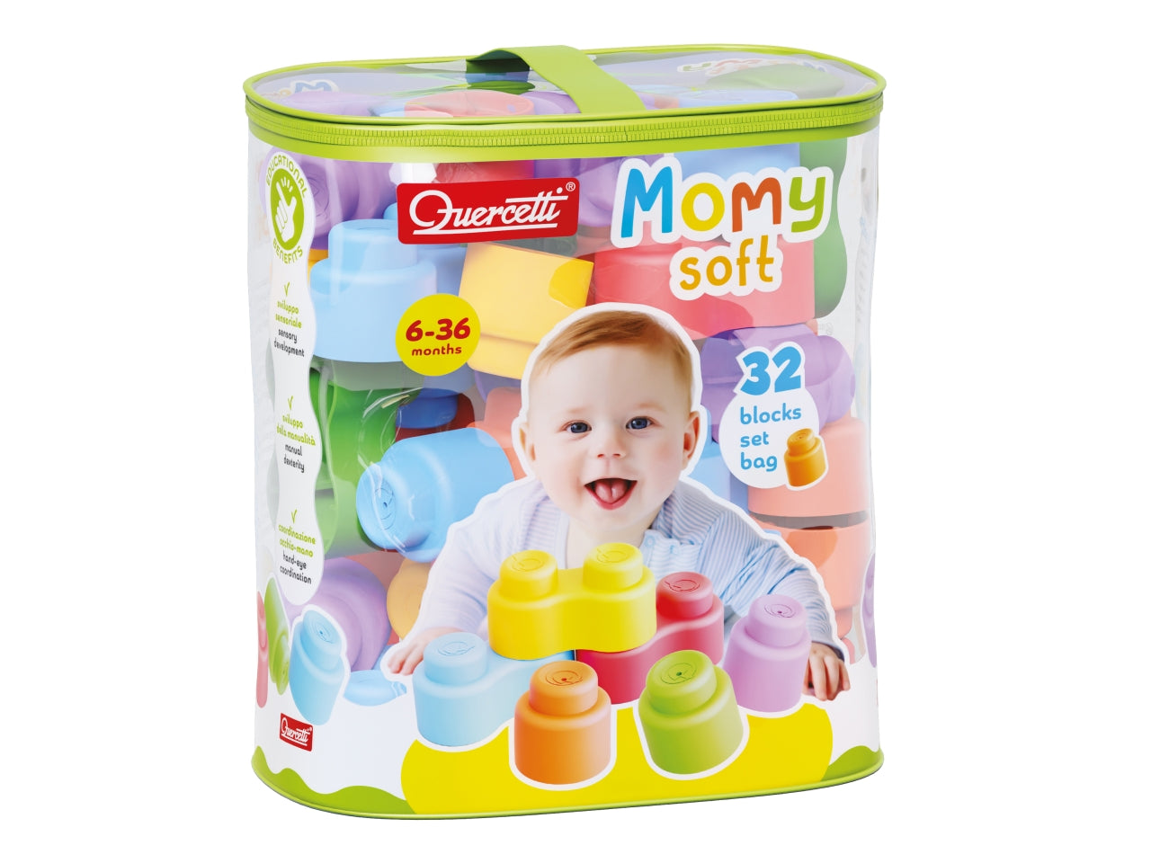 Momy soft sacca - confezione da 32 mattoncini