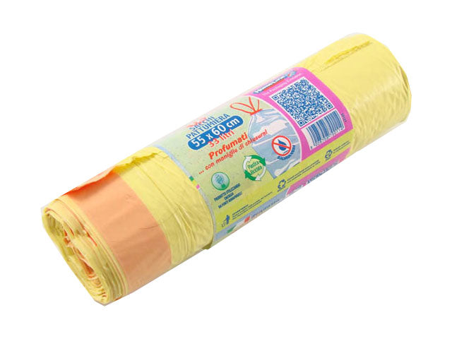 Sacchi pattumiera c/l. 55x60 12 pezzi sp12y