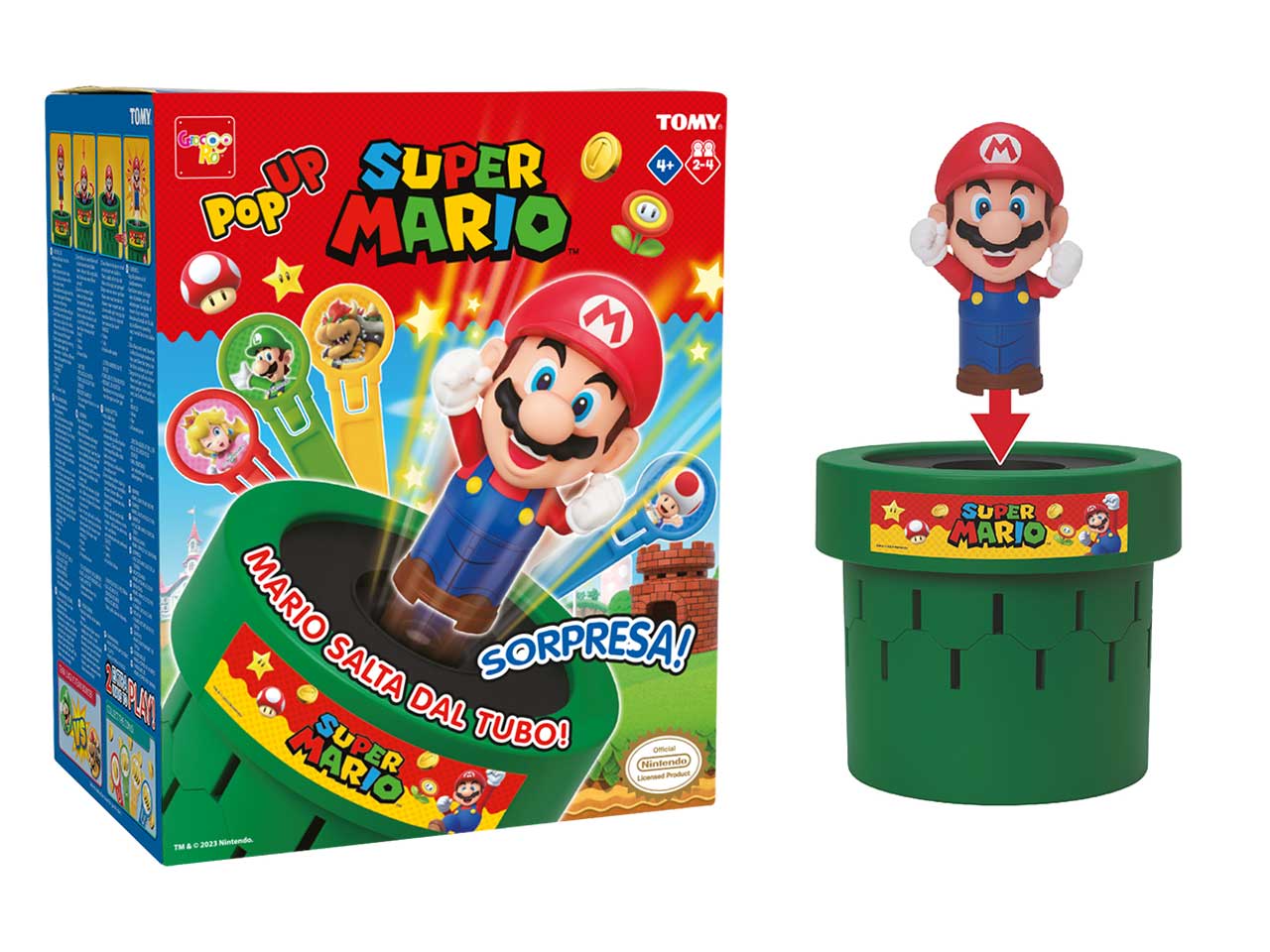 Super mario pop-up 22x27x15cm