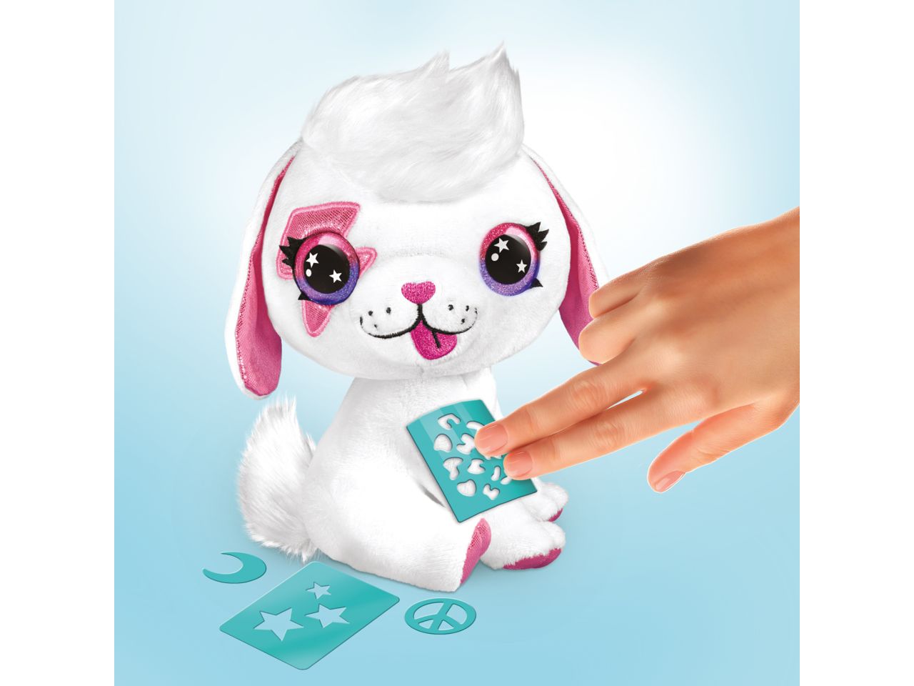 Airbrush plush cagnolino