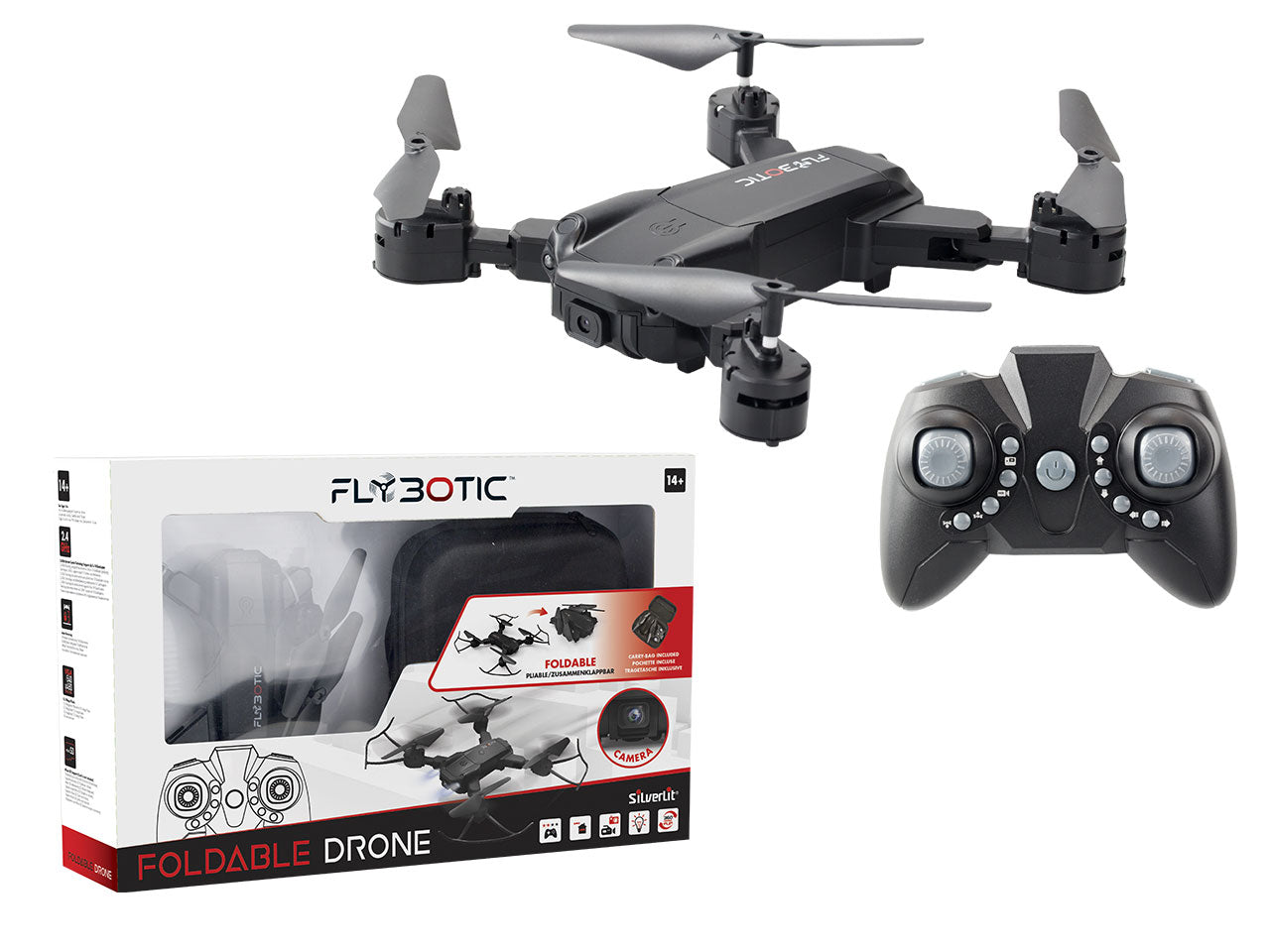 Flybotic foldable drone