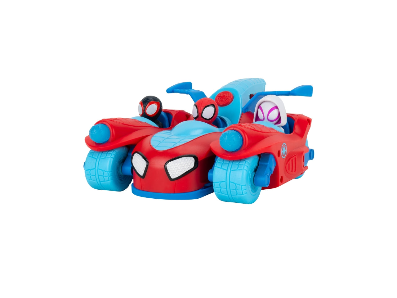 Veicolo deluxe 3 in 1 trasformabile Spidey Marvel | Rei Toys