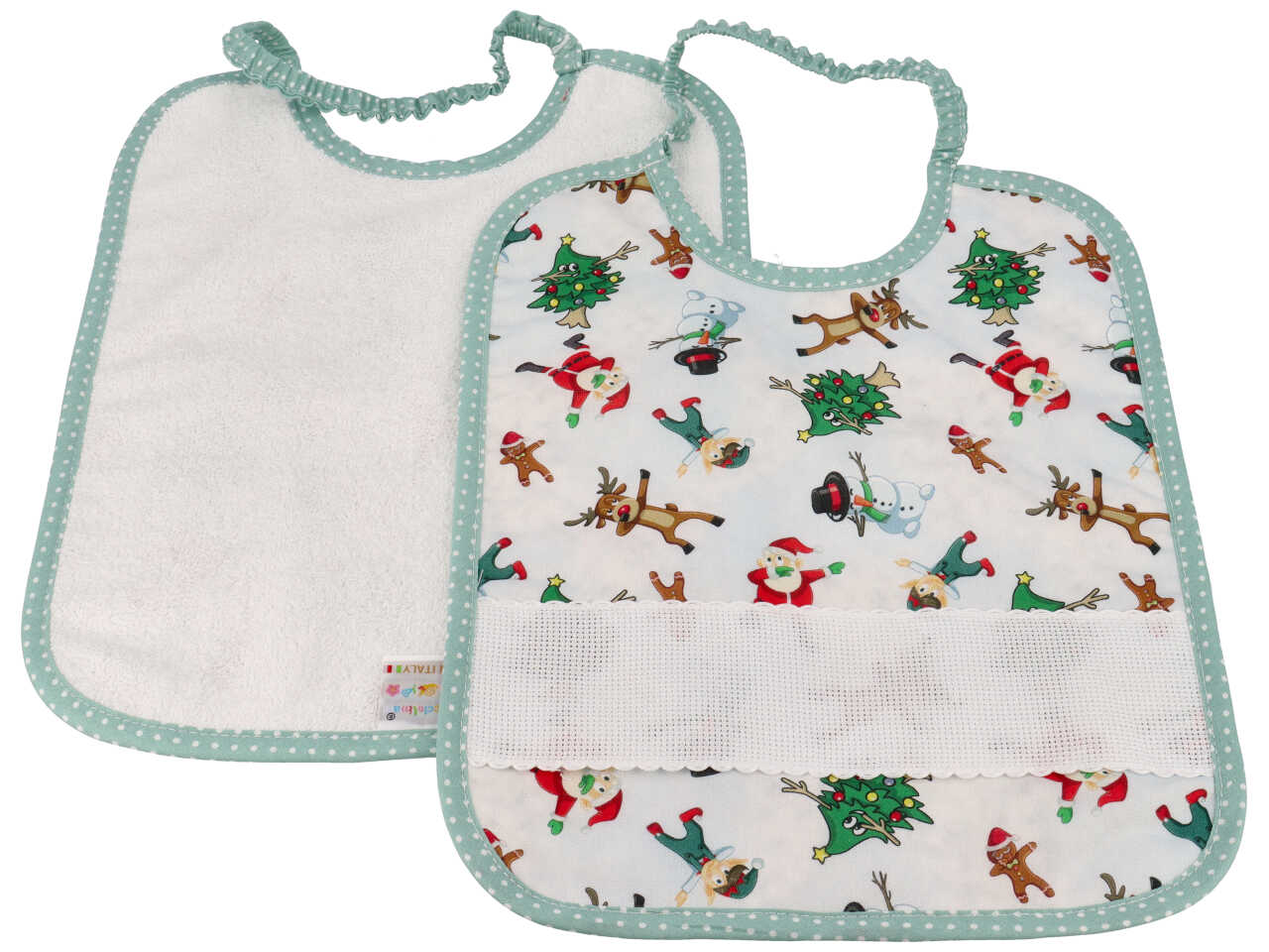 Bavetta natalizia + elastico