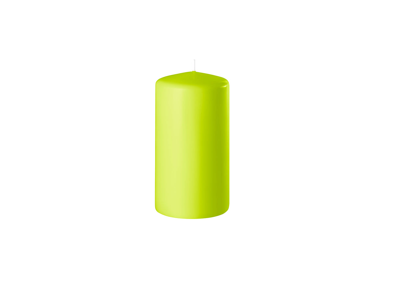 Moccolo safecandle 80x50mm limone tr8050-35-ce