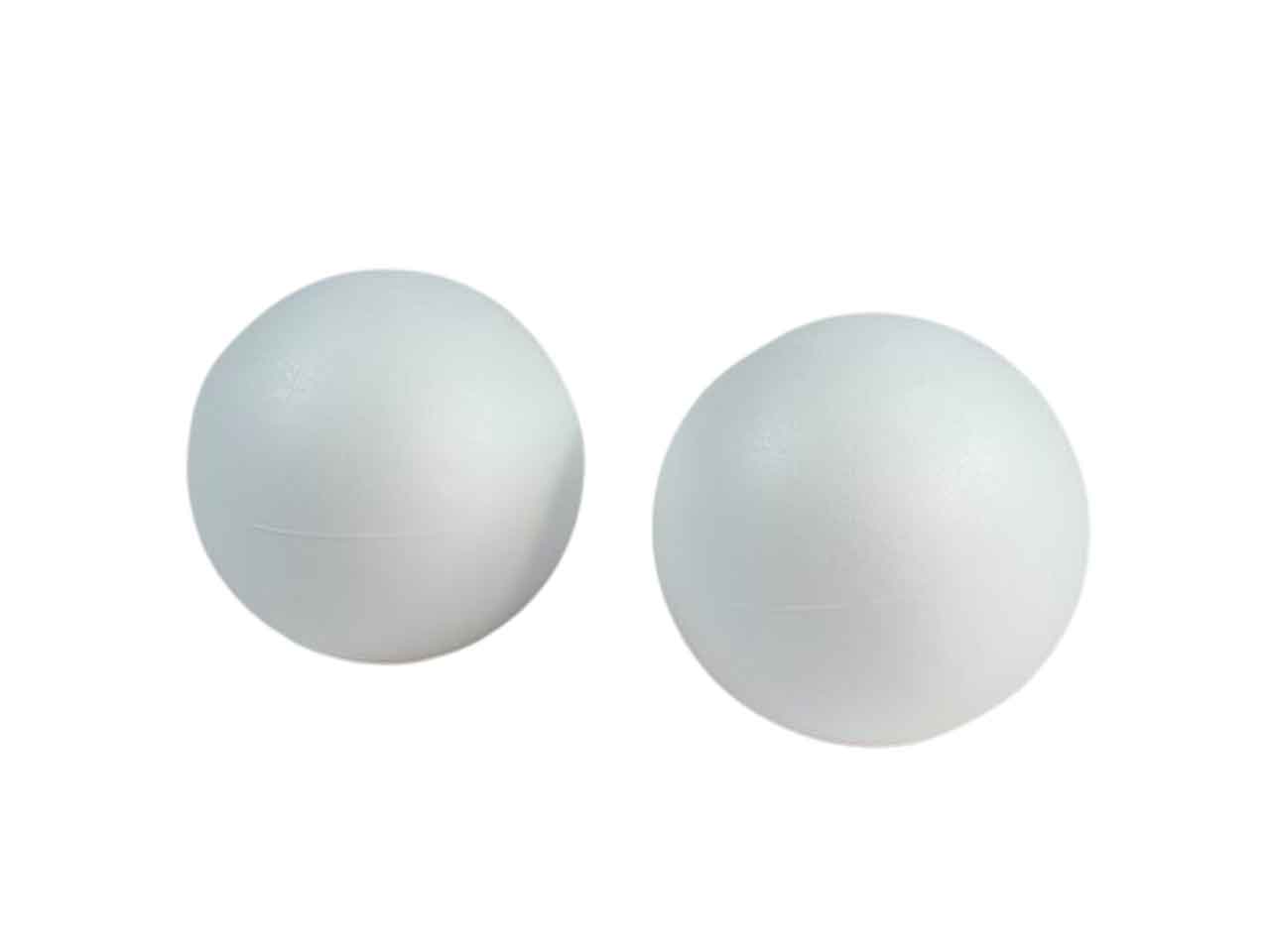 Sfere diametro 120mm bianche - 10 pezzi