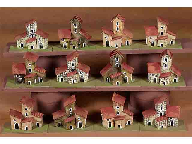Casa 10x5x8cm modelli assortite