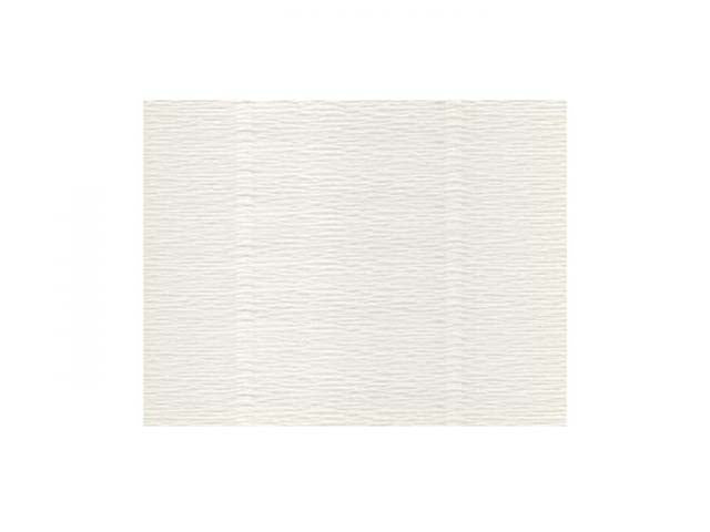 Carta crespa colorata in colore panna 50X250cm