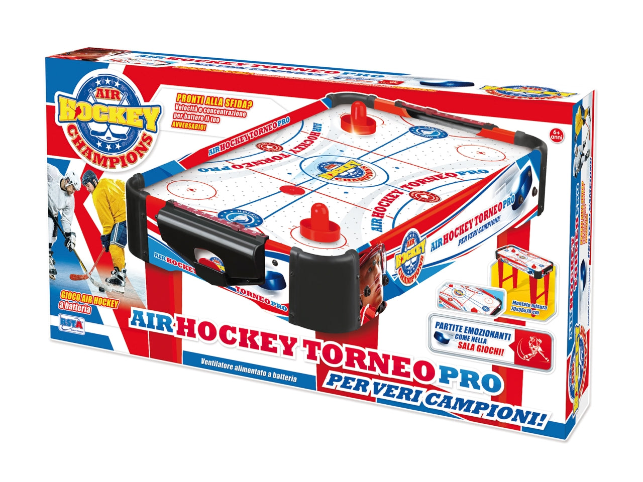 Gioco airhockey legno 9658