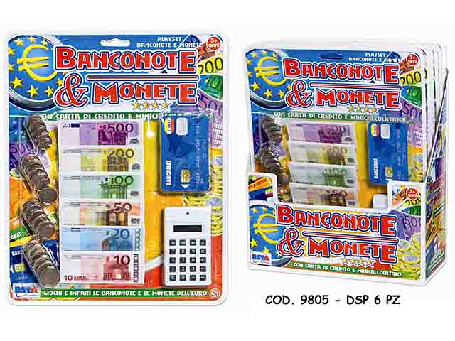 Banconote e monete 9805