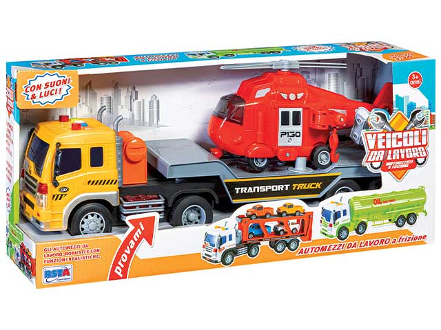Camion c/elicottero a frizione 11029
