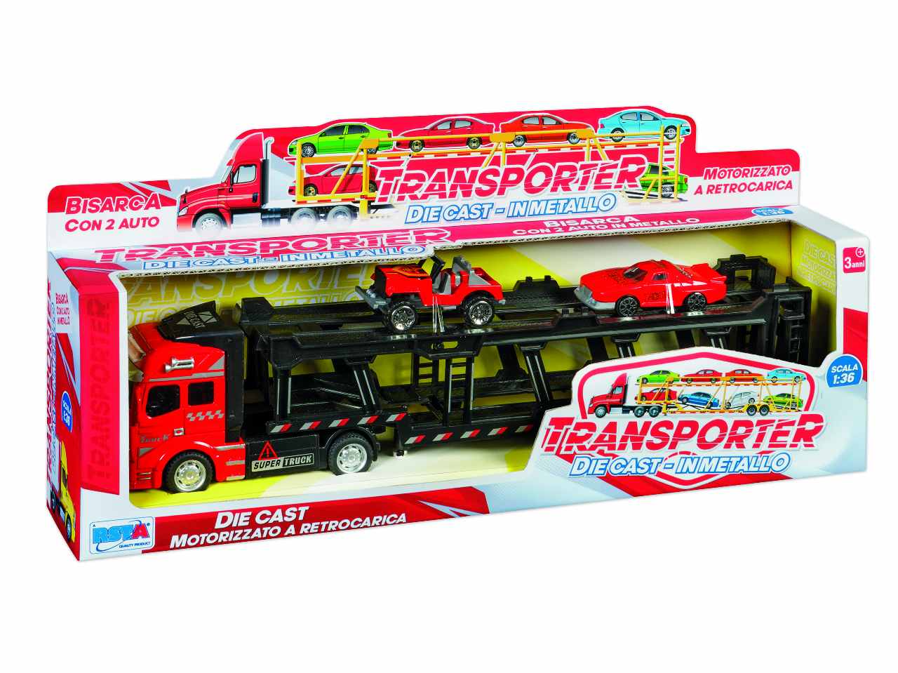 Camion transporter c/2 auto 11333