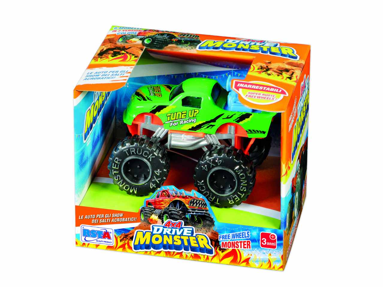 Auto die cast drive monster 12 modelli