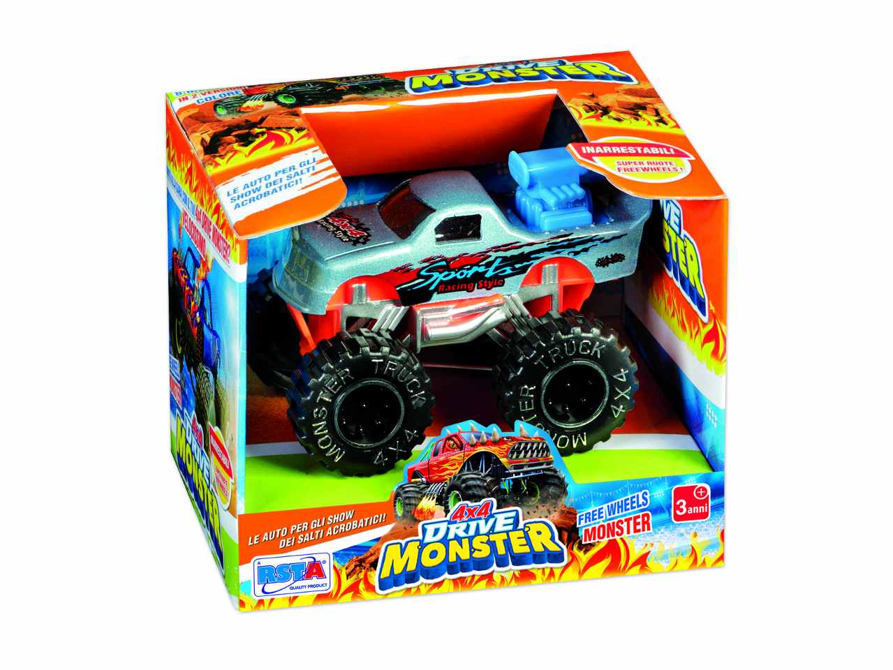 Auto die cast drive monster 12 modelli