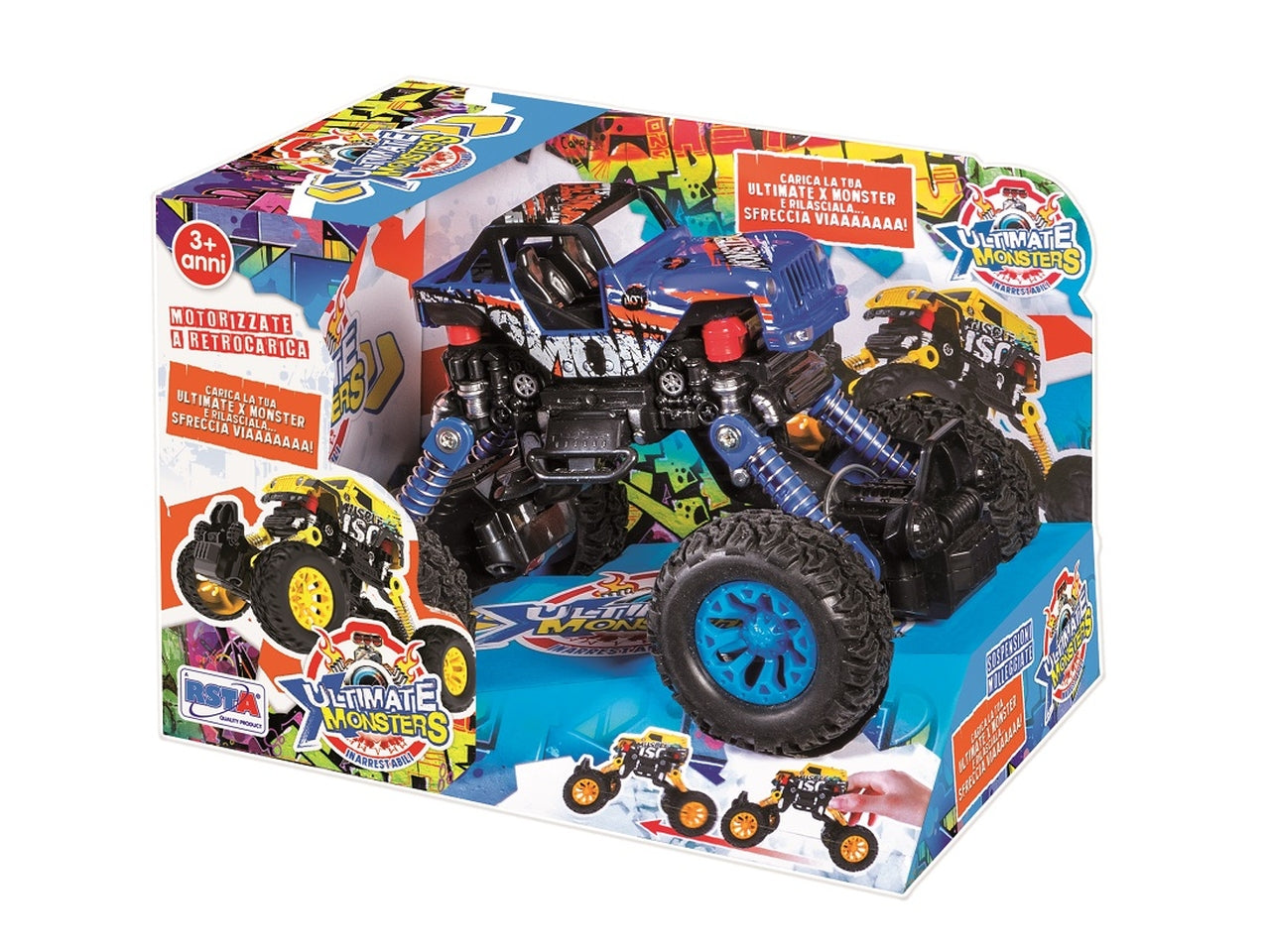 Auto ultimate x monster con retrocarica
