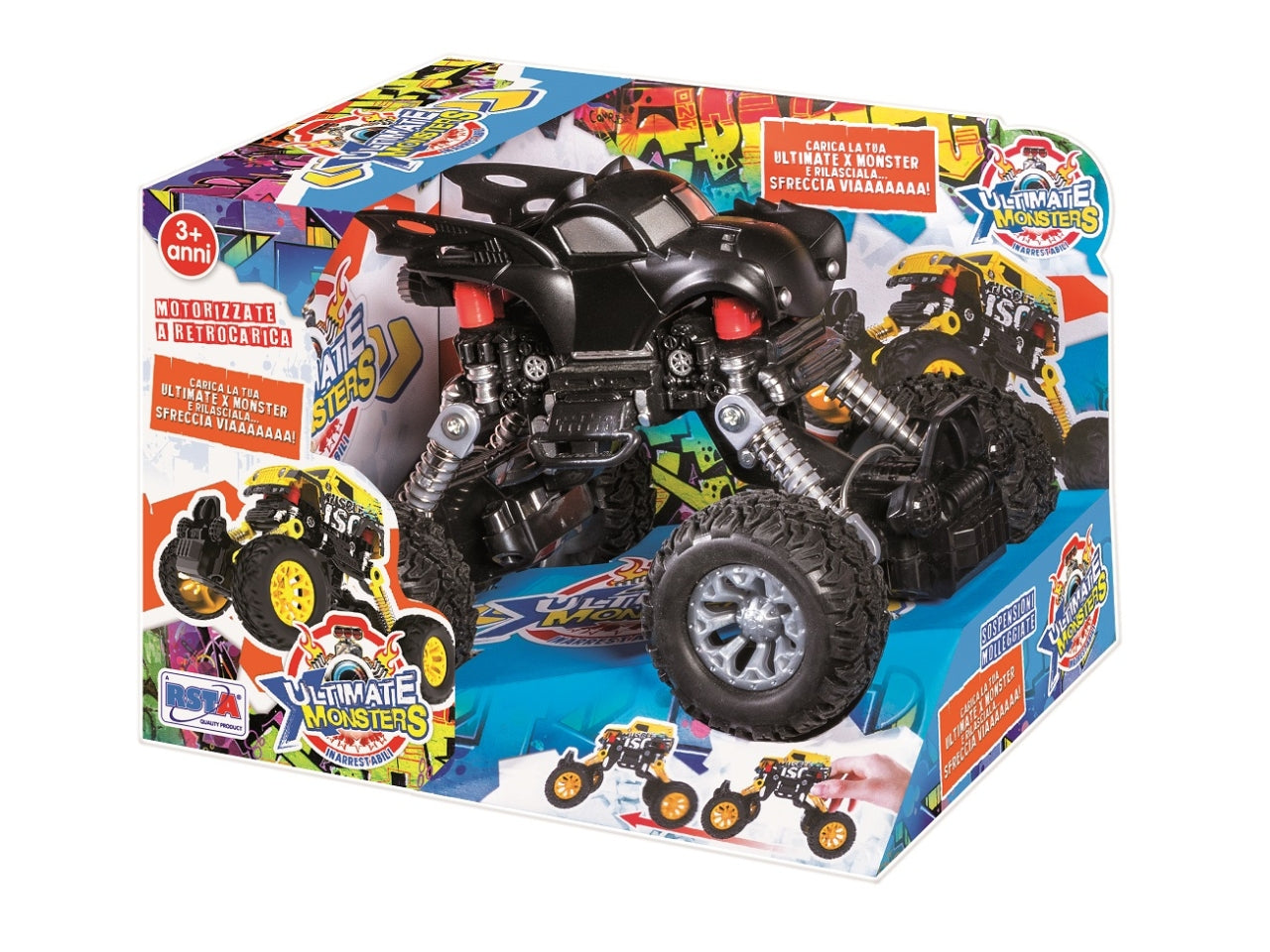 Auto ultimate x monster con retrocarica