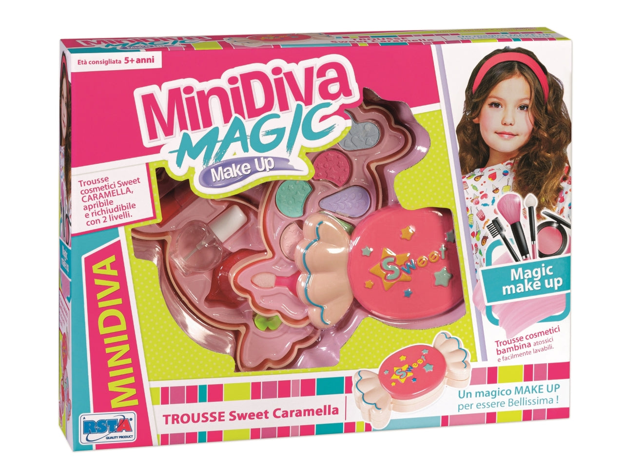 Set minidiva cosmetici caramella 2 livelli