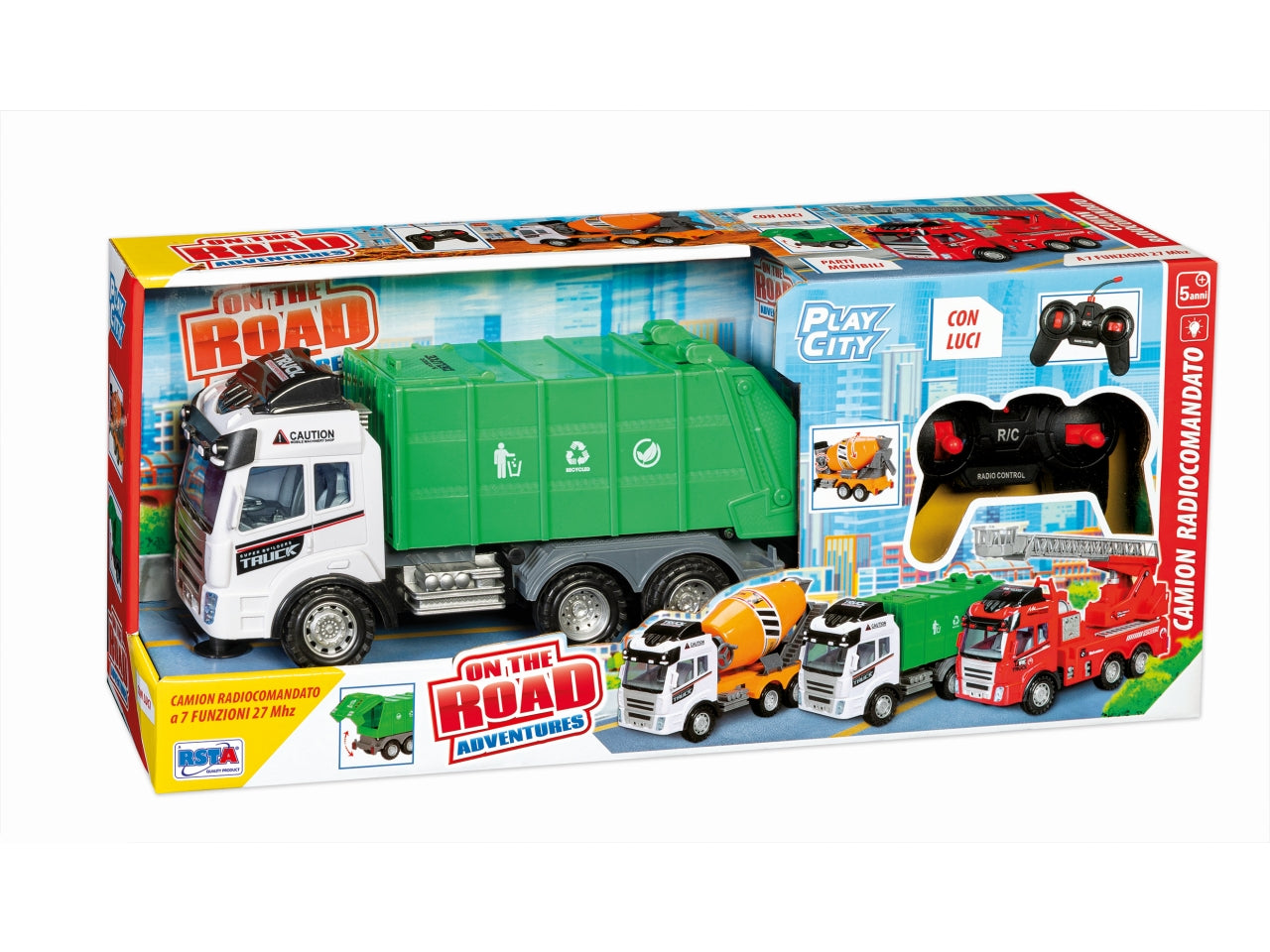 Camion nettezza urbana grande radiocomandato